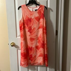 JH Lovely light weight Orange Shift Dress
